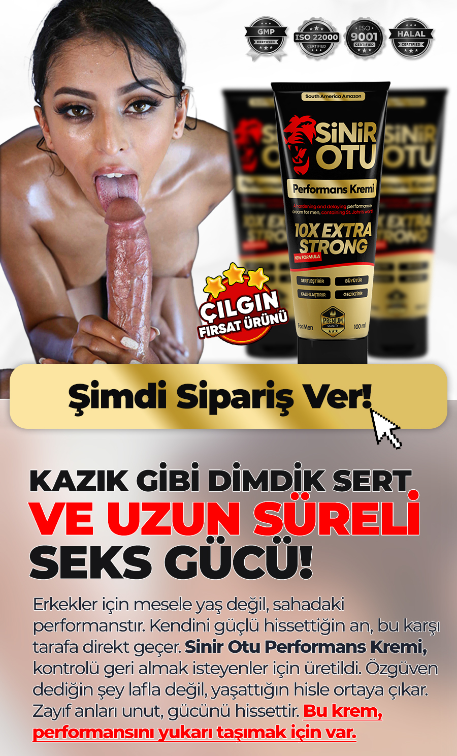 Sinirotu Güç Kremi